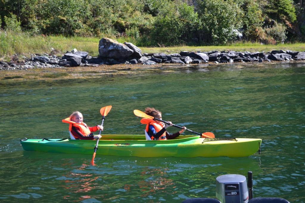Teigen Leirstad, Feriehus Og Hytter Eikefjord Dış mekan fotoğraf